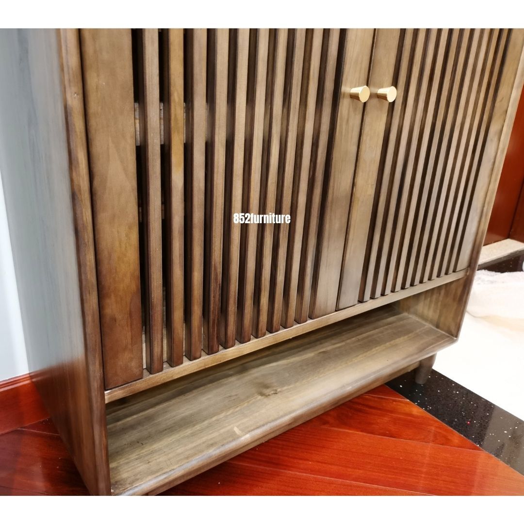 (包送貨安裝 | Delivery and Assembly Included)  A306日式條子鞋櫃 (Shoe Cabinet)