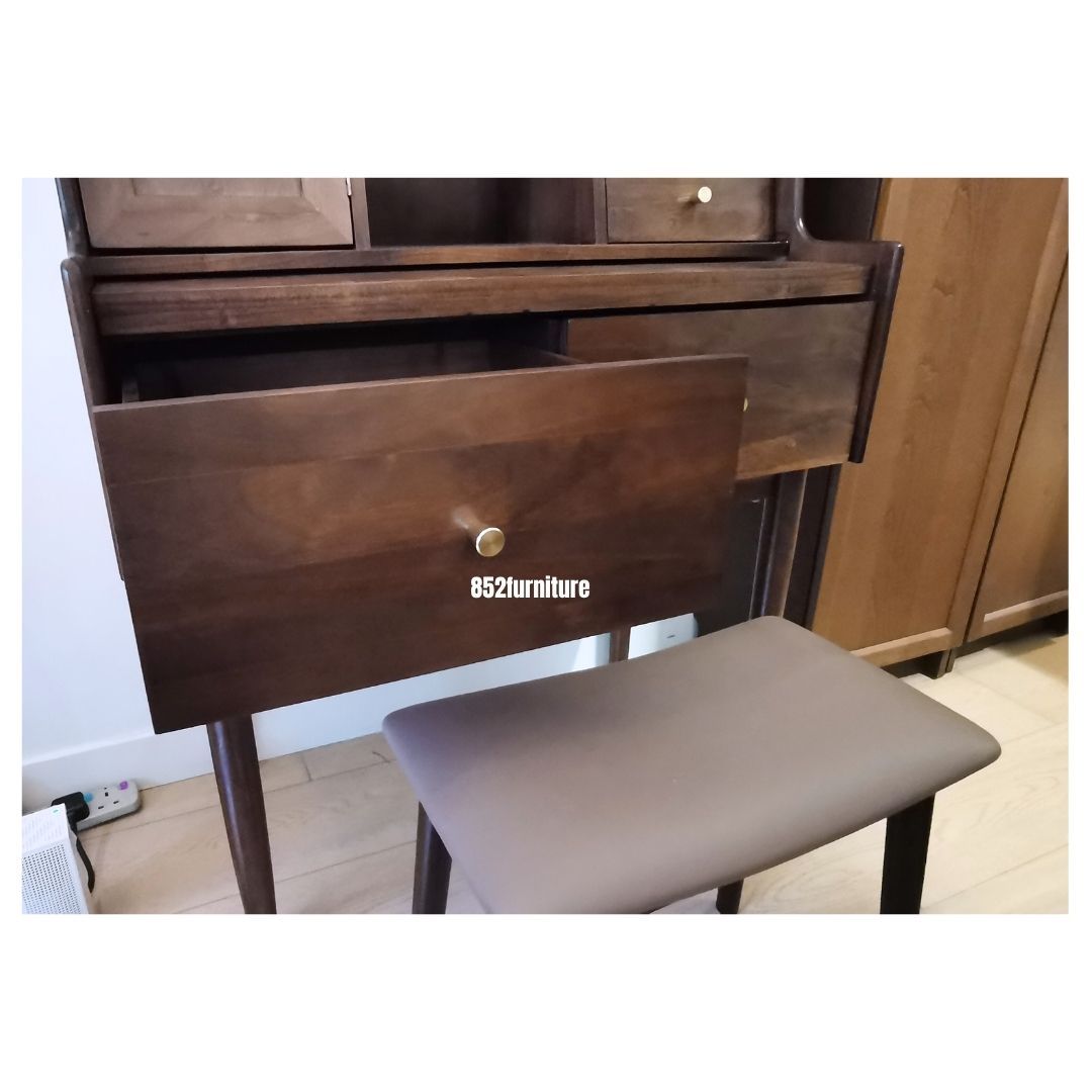 (包送貨安裝 | Delivery and Assembly Included) A229 日式實木梳妝台 (Japanese style dressing table)