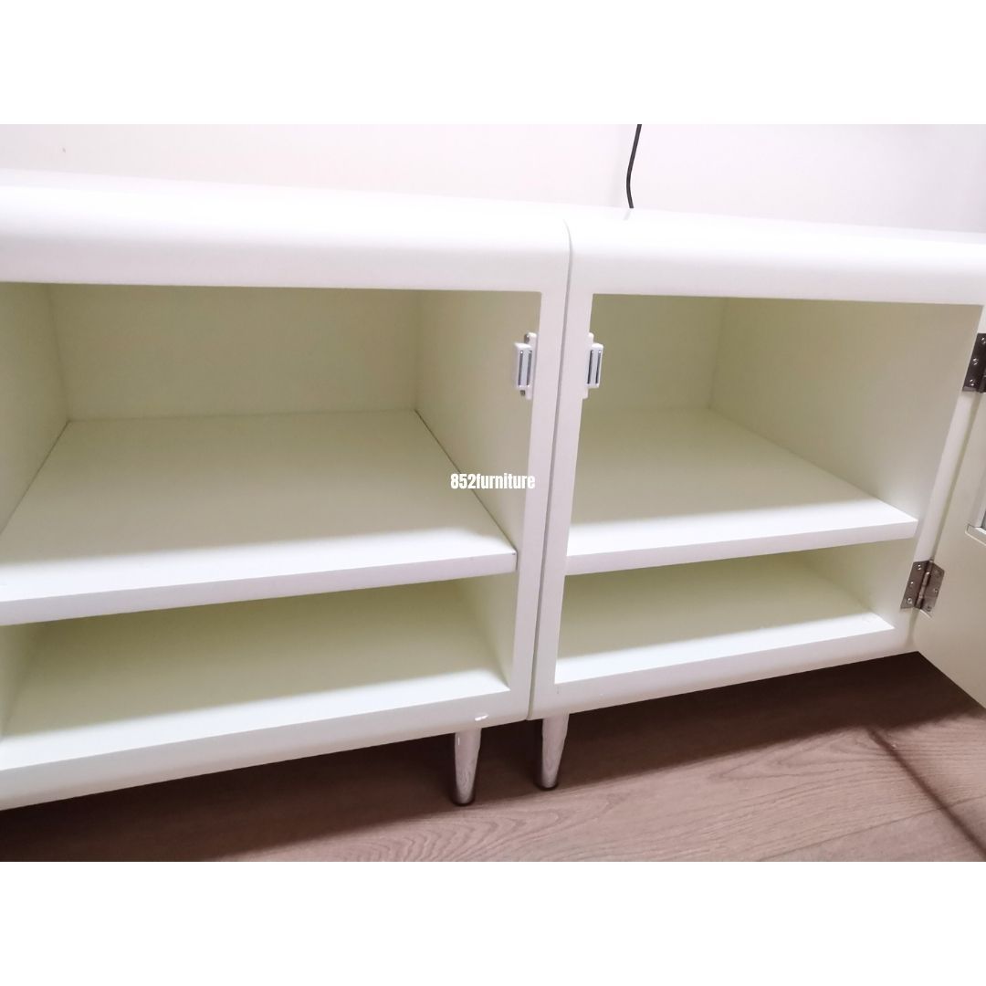 (包送貨安裝 | Delivery and Assembly Included) A255复古電視櫃 (Retro tv cabinet)