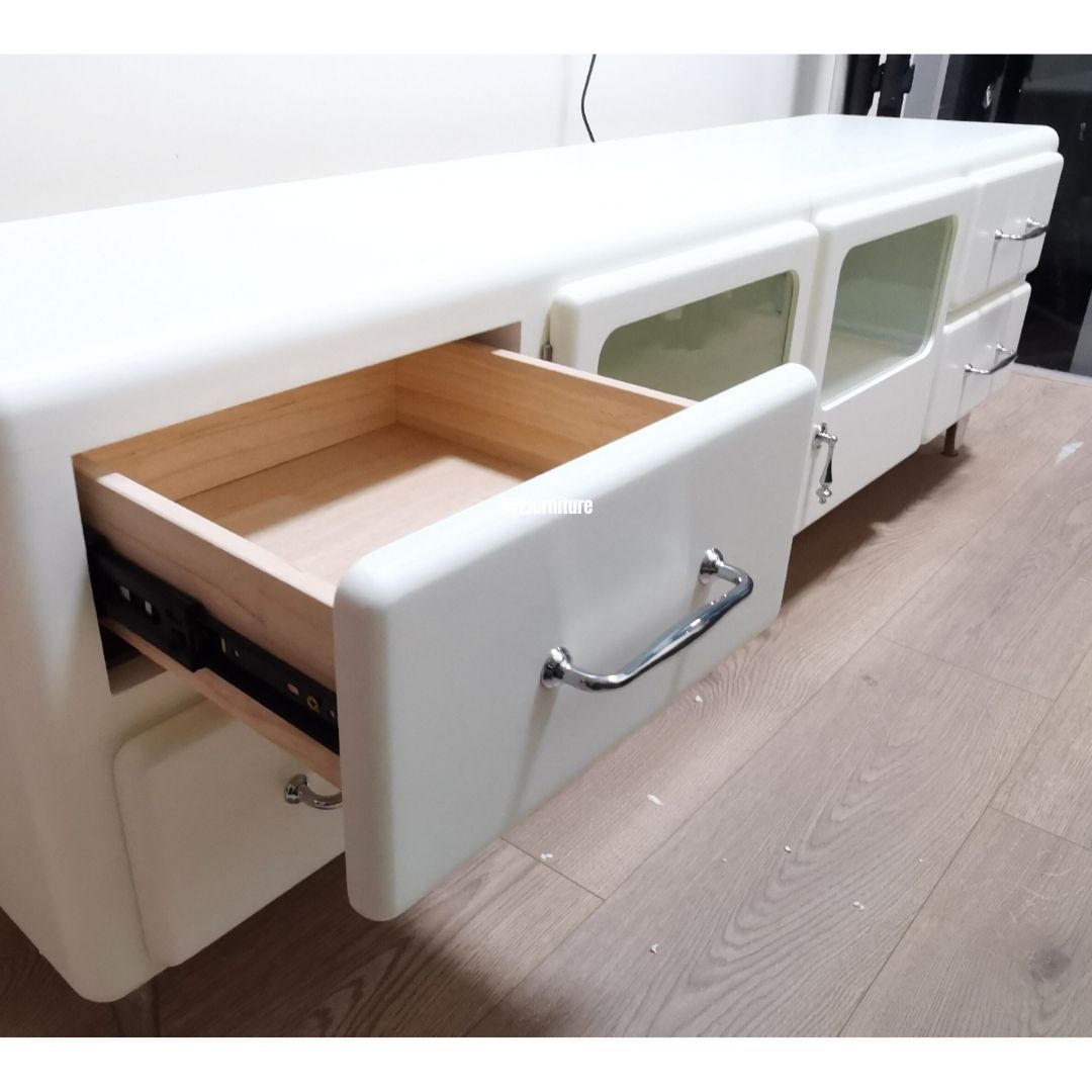 (包送貨安裝 | Delivery and Assembly Included) A255复古電視櫃 (Retro tv cabinet)