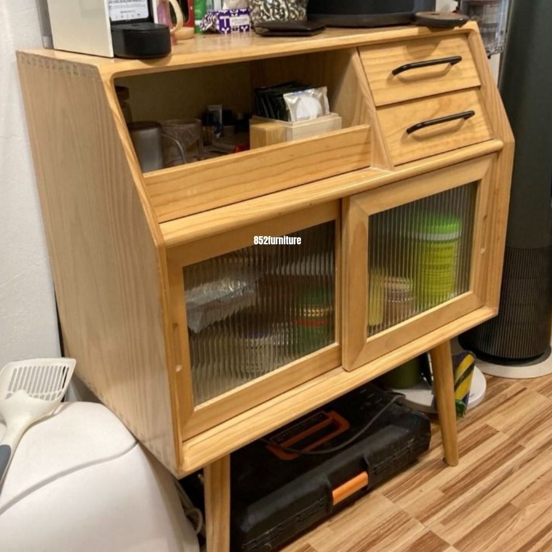 (包送貨安裝 | Delivery and Assembly Included)   A004 日式餐邊櫃 (dining sideboard)