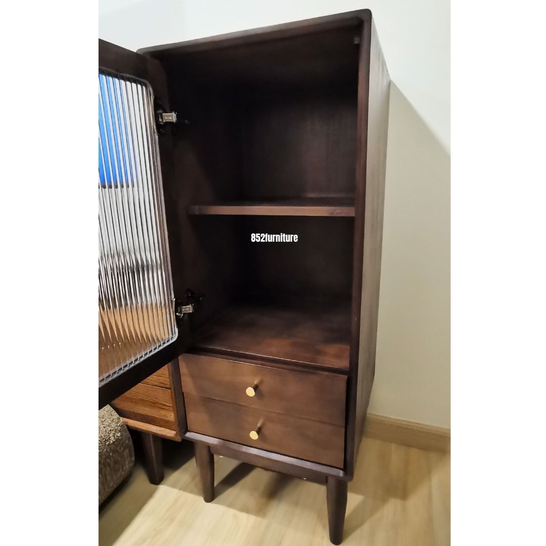 (包送貨安裝 | Delivery and Assembly Included) A373實木展示櫃 (Wooden display cabinet)