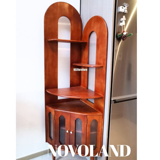 NOVOLAND｜A194 轉角櫃｜客戶訂造 焦糖色200cm