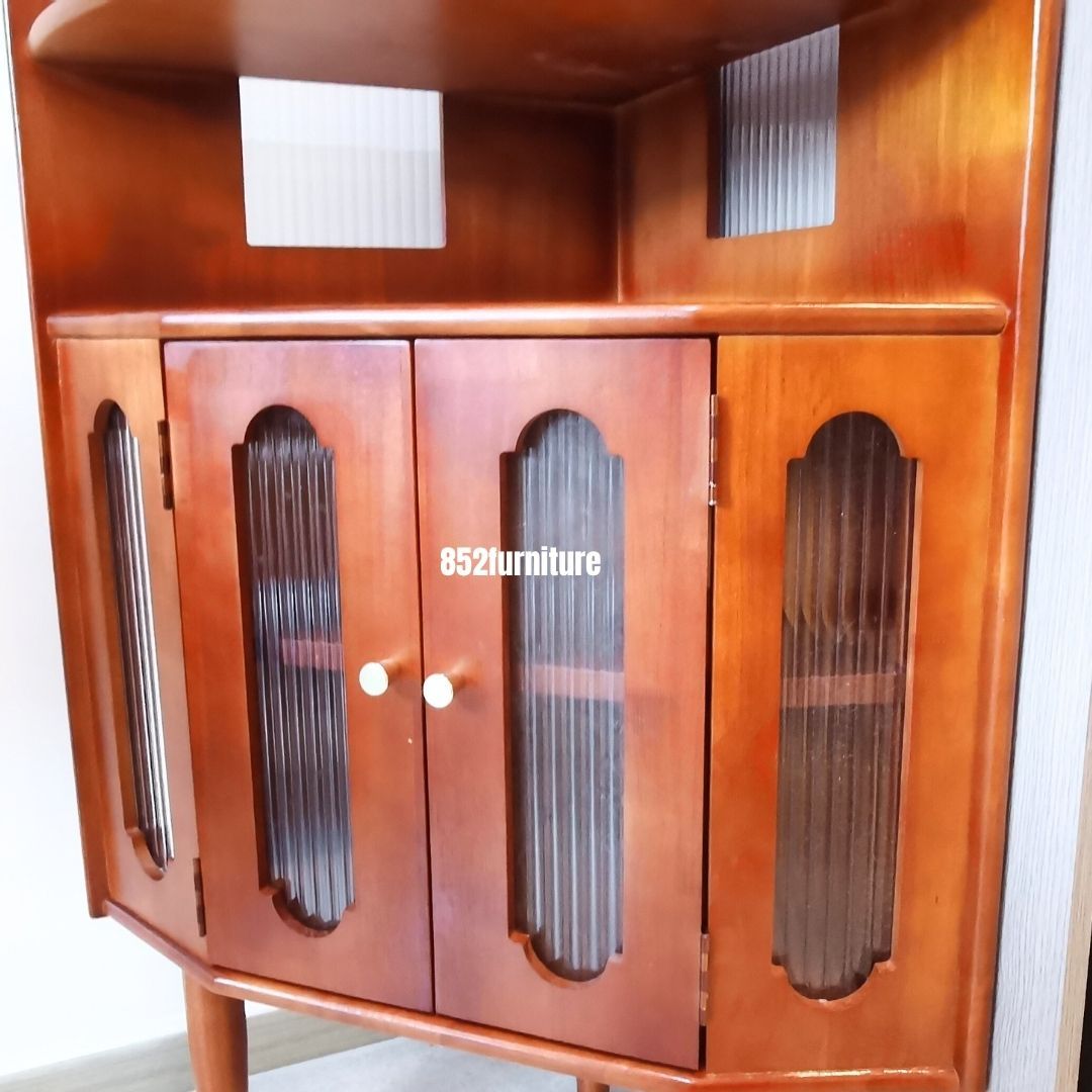 (包送貨安裝 | Delivery and Assembly Included) A194 北歐實木轉角櫃 (corner cabinet)