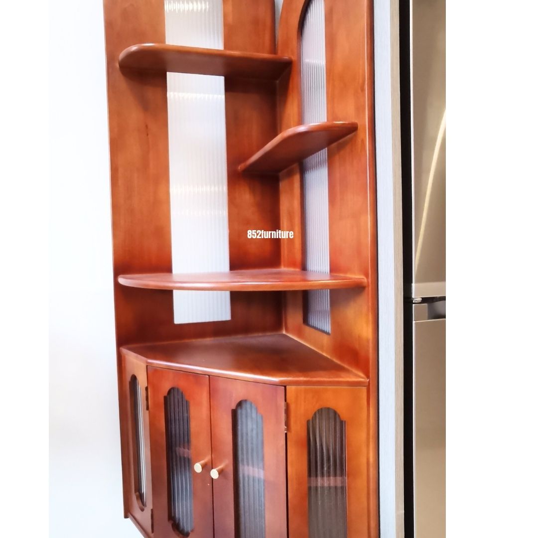 (包送貨安裝 | Delivery and Assembly Included) A194 北歐實木轉角櫃 (corner cabinet)