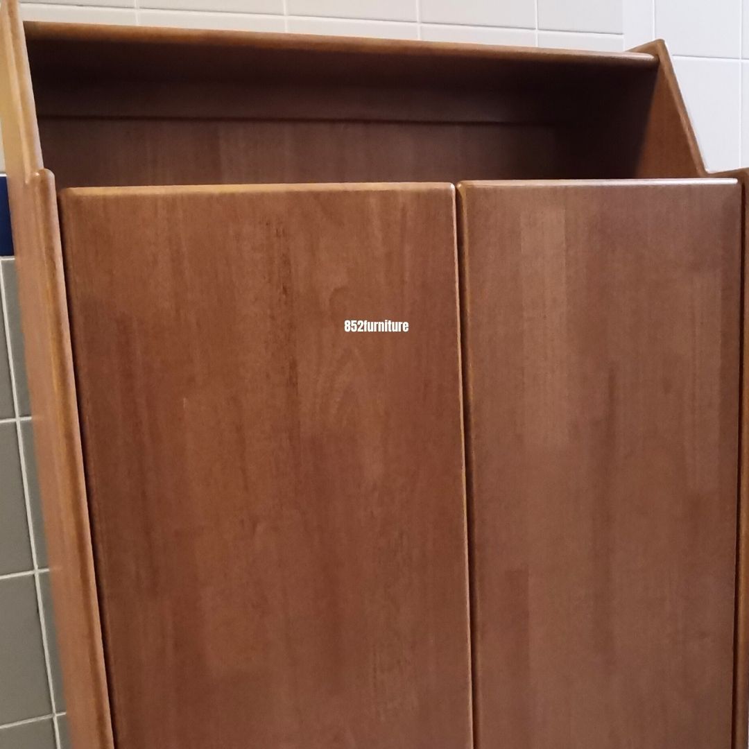 (包送貨安裝 | Delivery and Assembly Included) A601橡膠木日式鞋櫃(Wooden shoe cabinet)