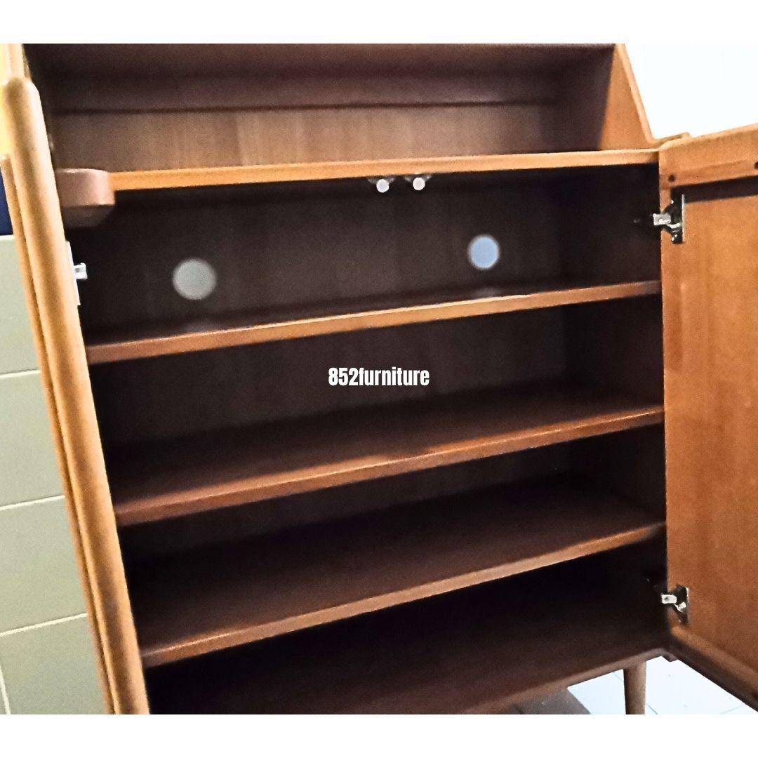 A082 橡木電視櫃 (Oak tv cabinet)+ A601橡膠木日式鞋櫃(Wooden shoe cabinet)