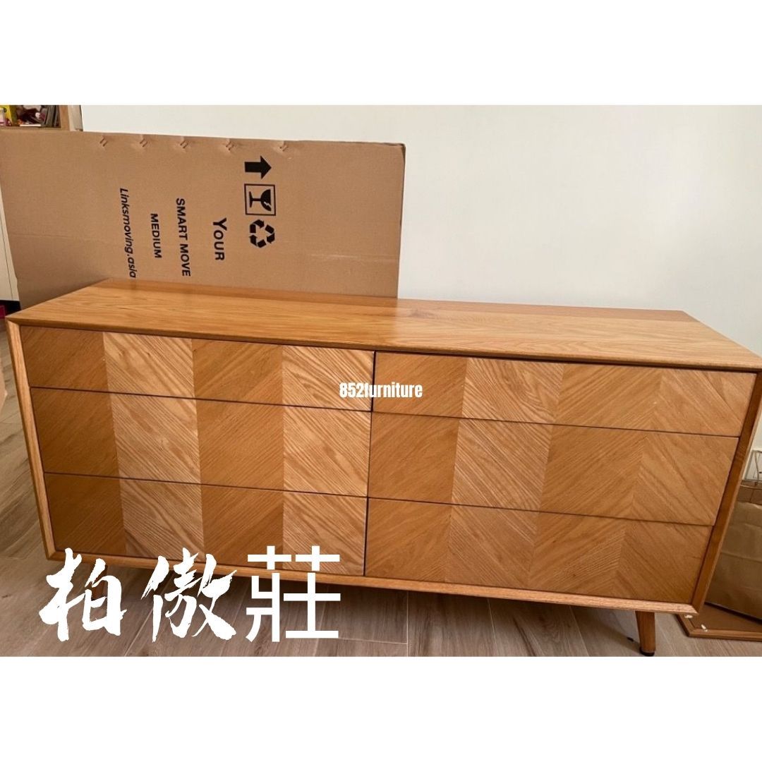 (包送貨安裝 | Delivery and Assembly Included) A251北歐餐邊櫃 (Wooden Dining  Sideboard)