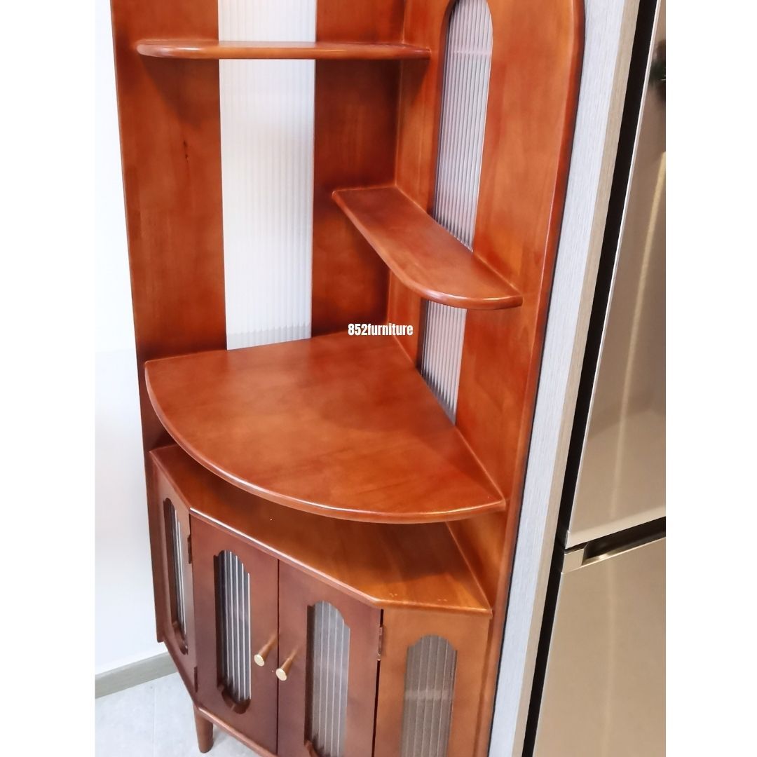 (包送貨安裝 | Delivery and Assembly Included) A194 北歐實木轉角櫃 (corner cabinet)