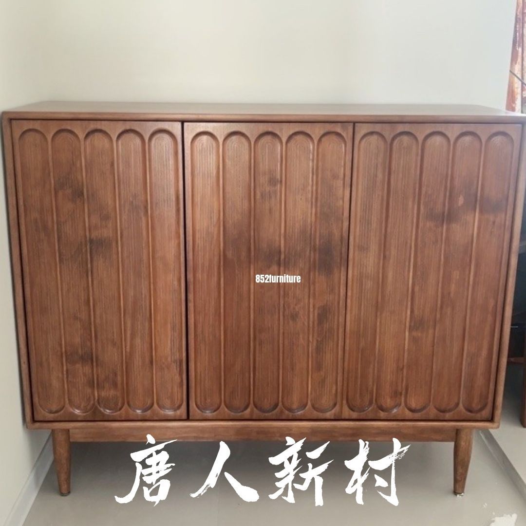 (包送貨安裝 | Delivery and Assembly Included) A610北歐餐邊櫃 (Wooden Sideboard)