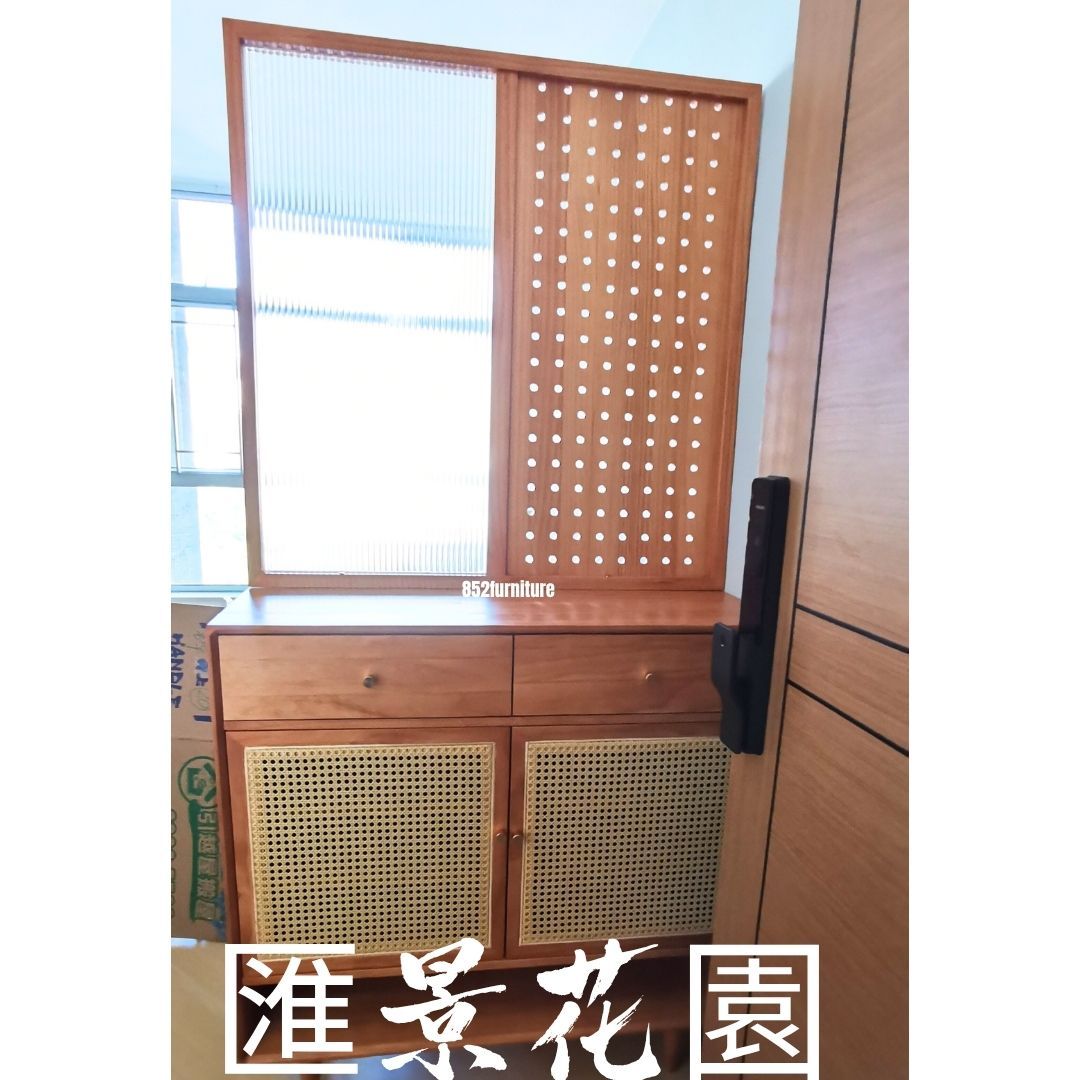 (包送貨安裝 | Delivery and Assembly Included) A539日式屏風鞋櫃 (folding screen shoe cabinet)