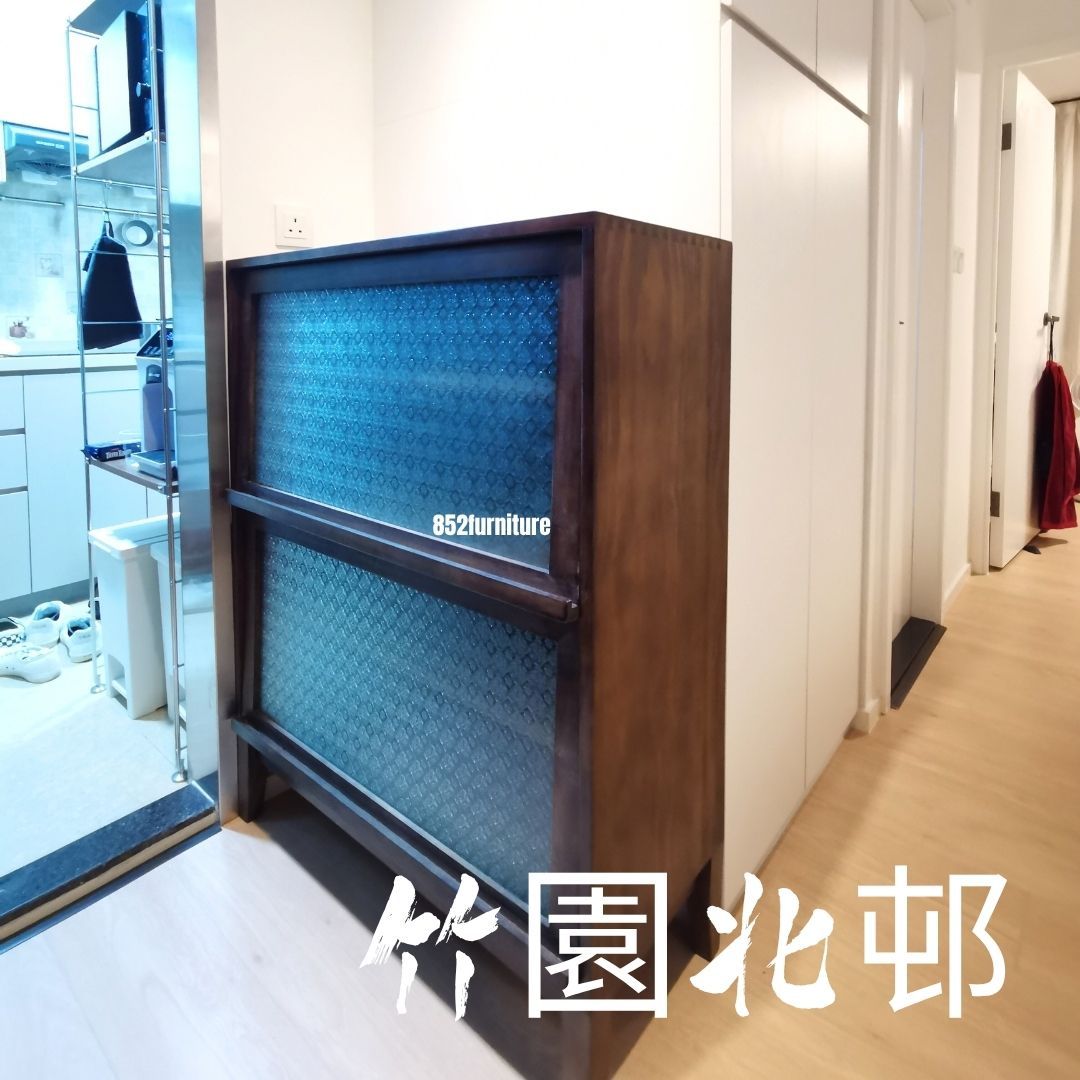 (包送貨安裝 | Delivery and Assembly Included) A117 北歐實木餐邊櫃/儲物櫃 (wooden cabinet)