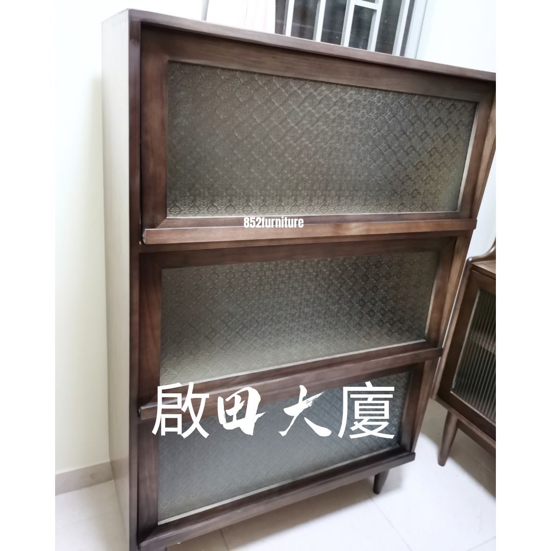 (包送貨安裝 | Delivery and Assembly Included) A117 北歐實木餐邊櫃/儲物櫃 (wooden cabinet)