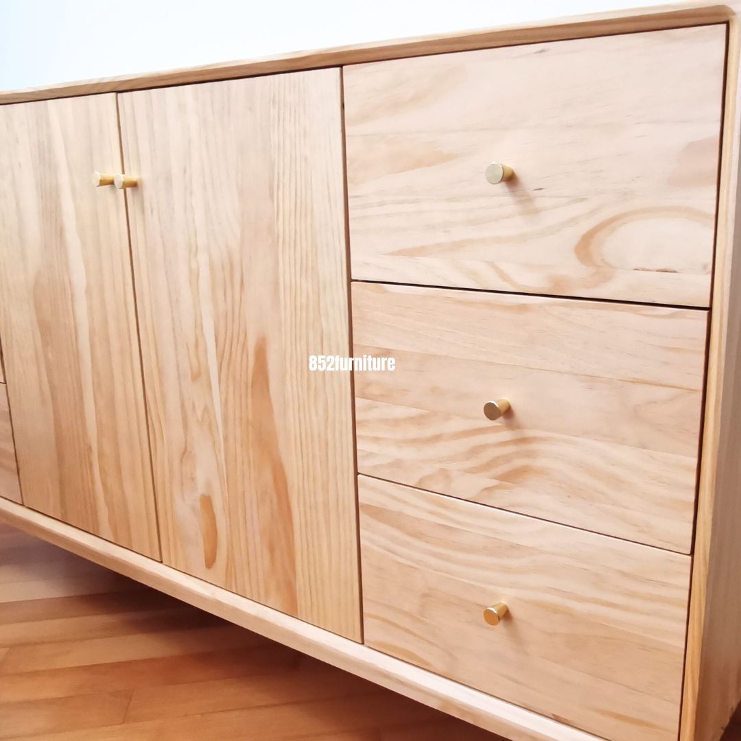 (包送貨安裝 | Delivery and Assembly Included) A030實木餐櫃 (dining sideboard)