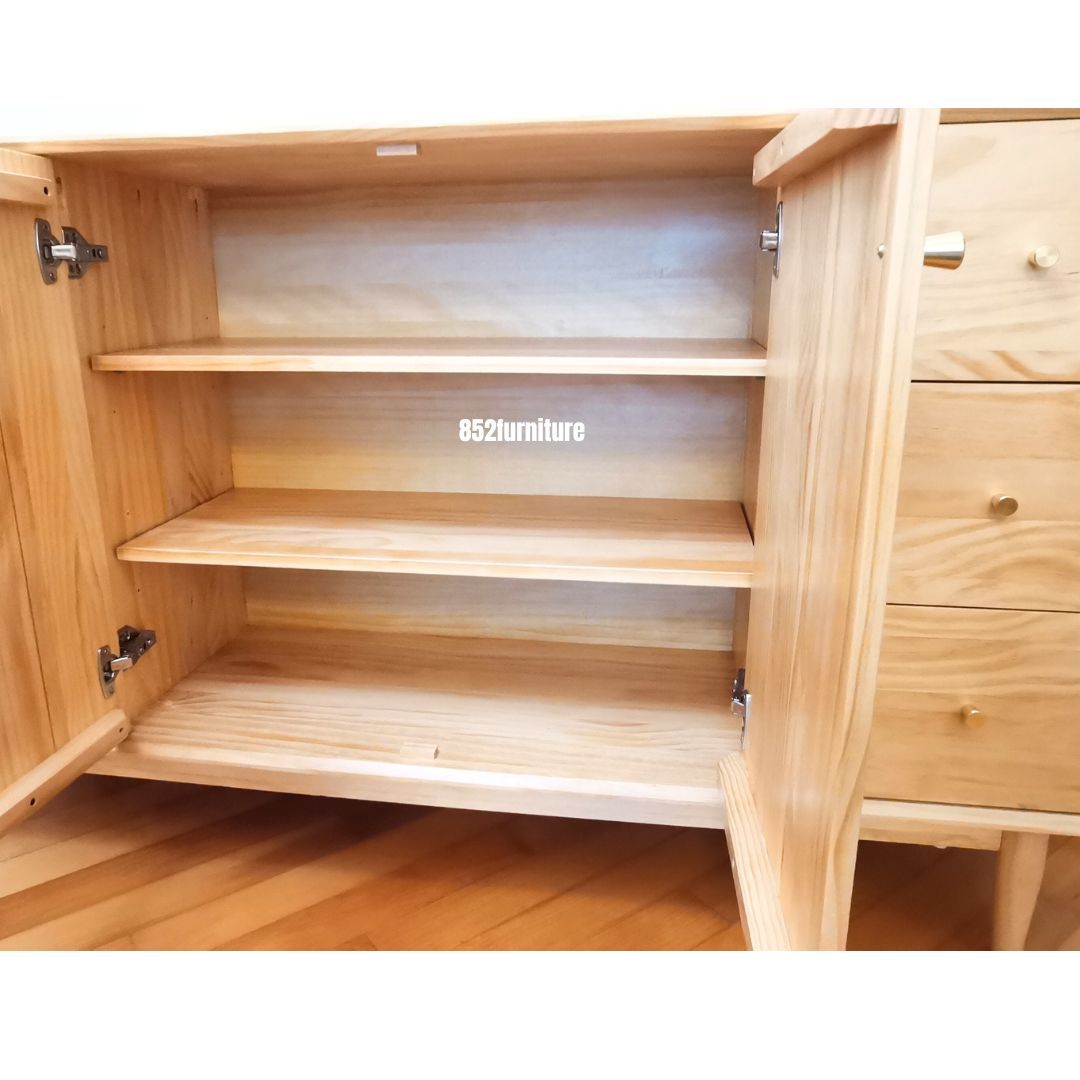 (包送貨安裝 | Delivery and Assembly Included) A030實木餐櫃 (dining sideboard)