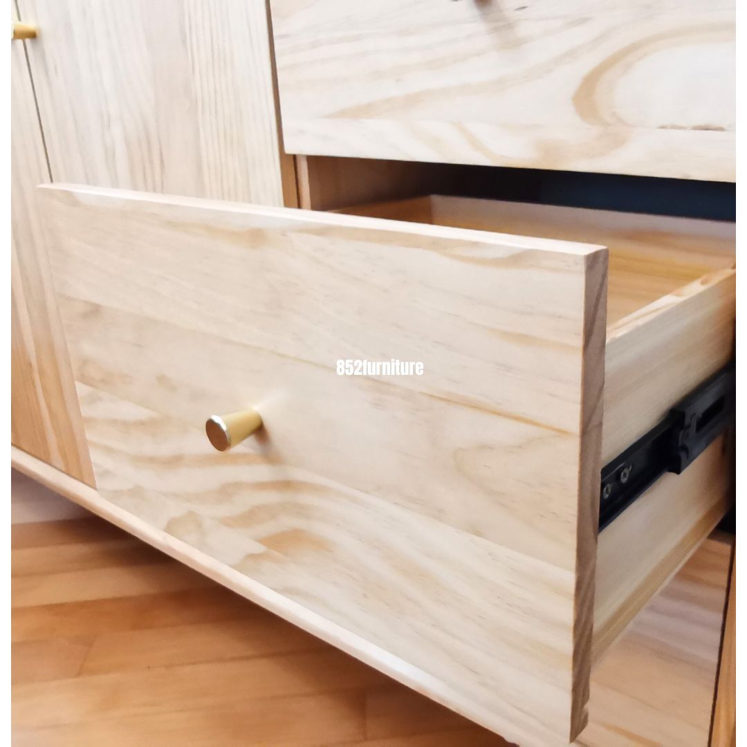 (包送貨安裝 | Delivery and Assembly Included) A030實木餐櫃 (dining sideboard)