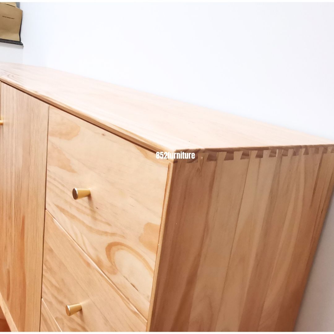 (包送貨安裝 | Delivery and Assembly Included) A030實木餐櫃 (dining sideboard)