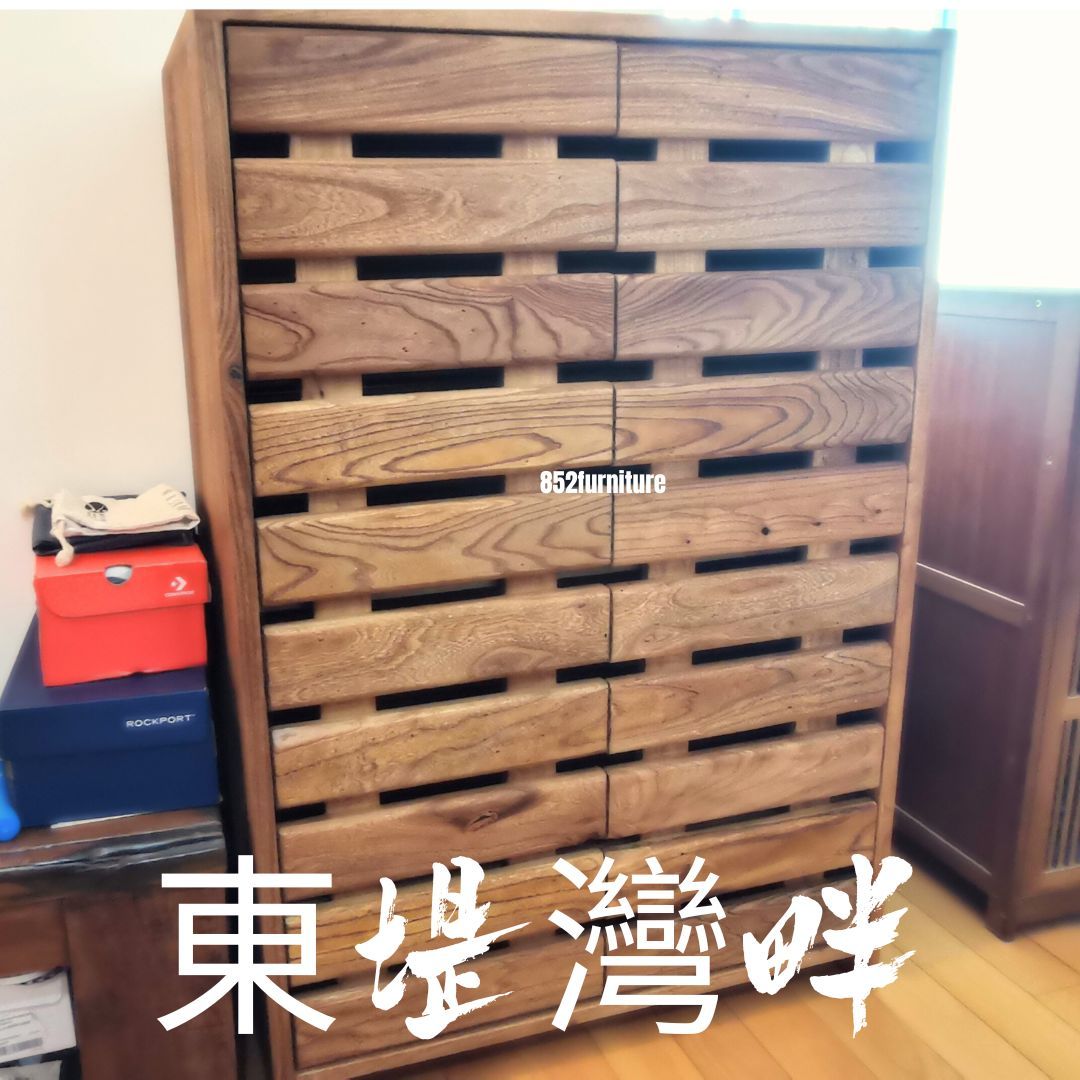 東堤灣畔｜A261 鞋櫃｜客戶訂造 75cm闊, 內加一層板