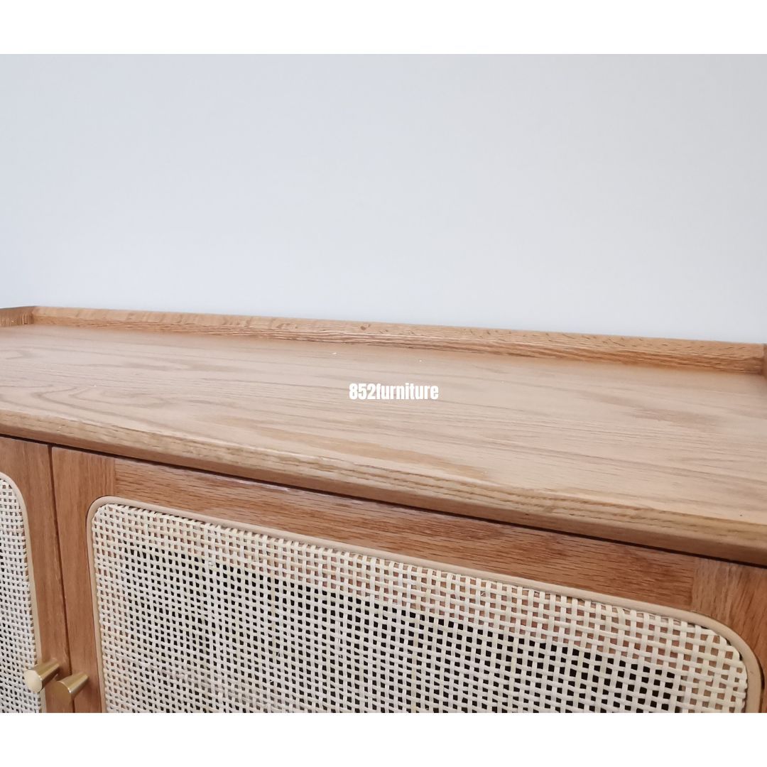 (包送貨安裝 | Delivery and Assembly Included) A107日式藤織鞋櫃 (rattan shoe cabinet)