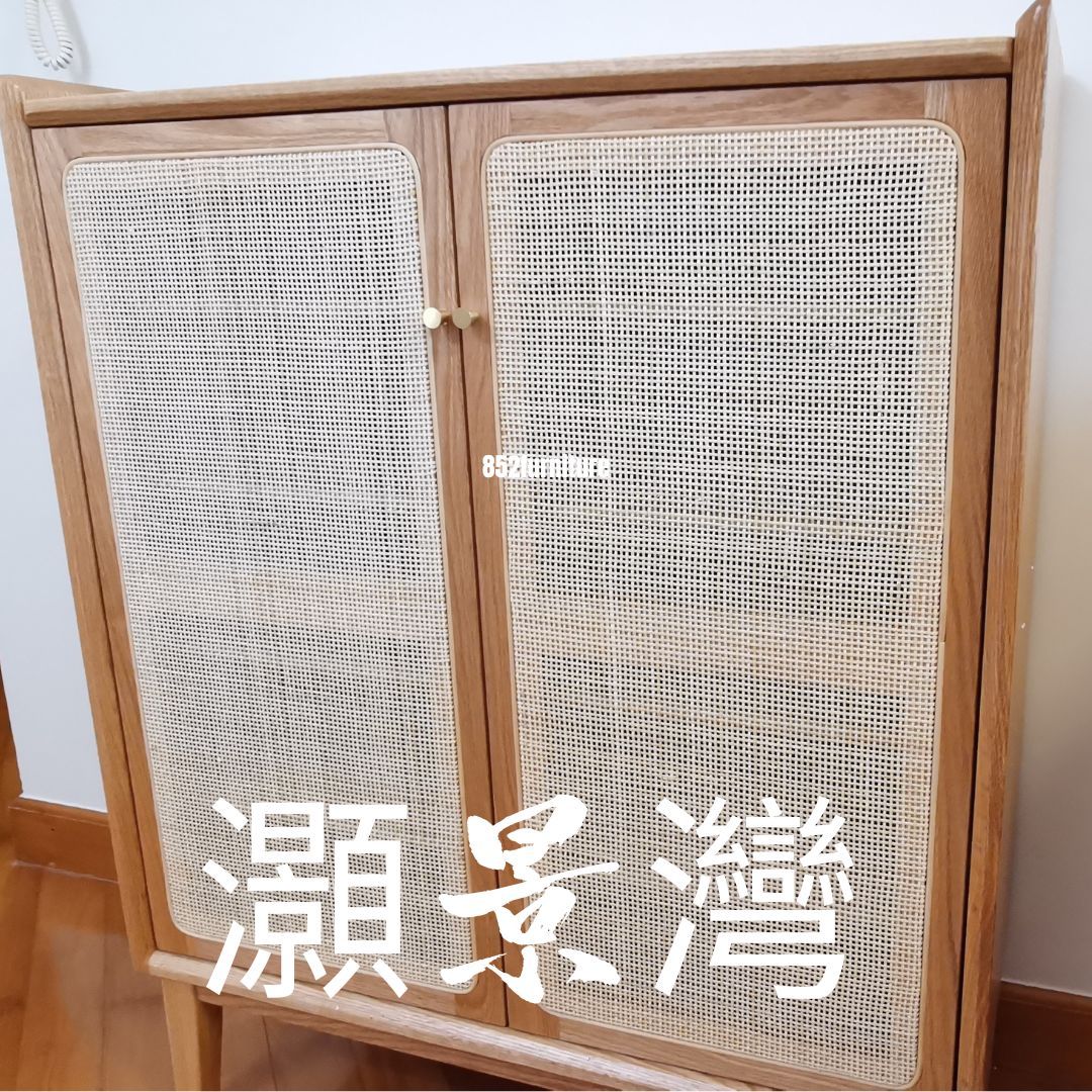(包送貨安裝 | Delivery and Assembly Included) A107日式藤織鞋櫃 (rattan shoe cabinet)