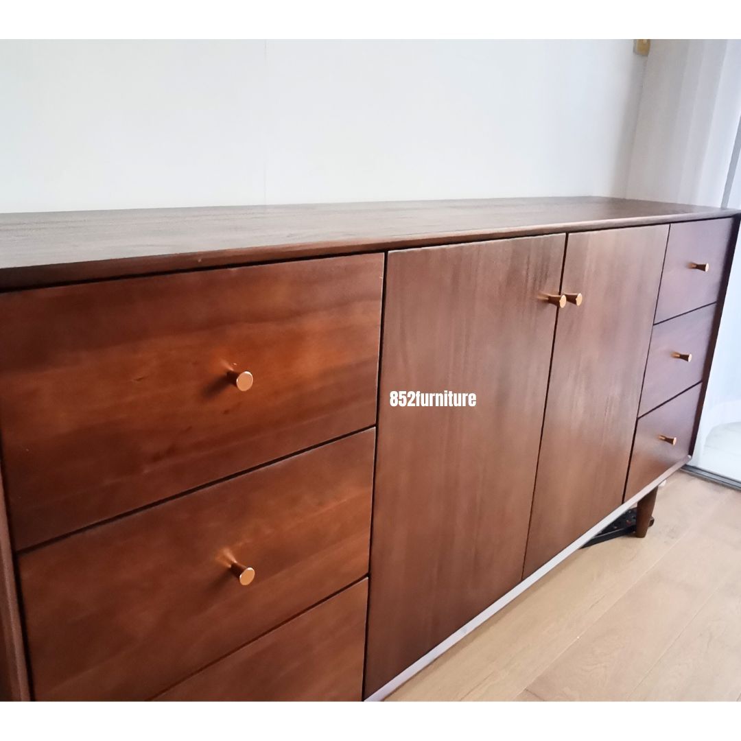 (包送貨安裝 | Delivery and Assembly Included) A030實木餐櫃 (dining sideboard)