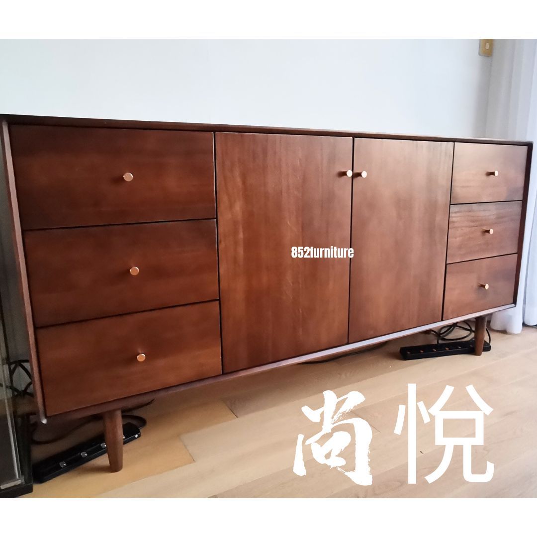 (包送貨安裝 | Delivery and Assembly Included) A030實木餐櫃 (dining sideboard)