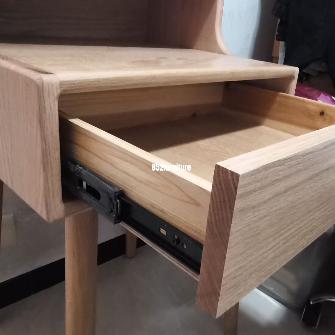 (包送裝安裝 | delivery and assembly included)A314 橡木梳妝台 (Oak Dressing Table)
