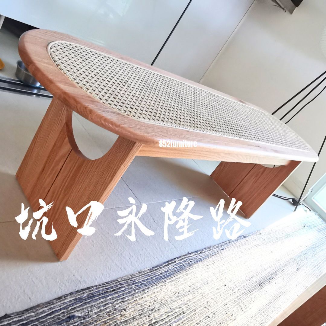 (包送貨安裝 | Delivery and Assembly Included) A055 日式實木長椅 (Solid wood bench)