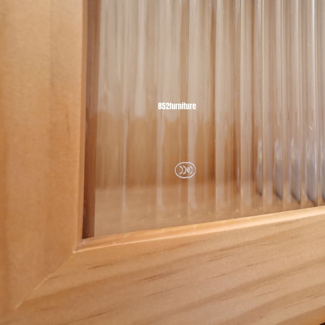 (包送貨安裝 | Delivery and Assembly Included) A582 長虹玻璃衣櫃 (Reeded Glass Wardrobe)