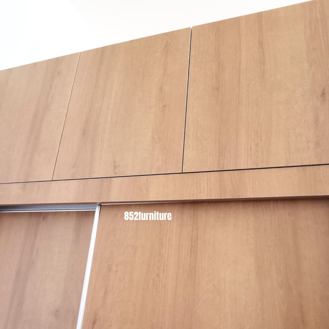 (包送貨安裝 | Delivery and Assembly Included) A528 趟門衣櫃 (Wooden sliding door wardrobe)