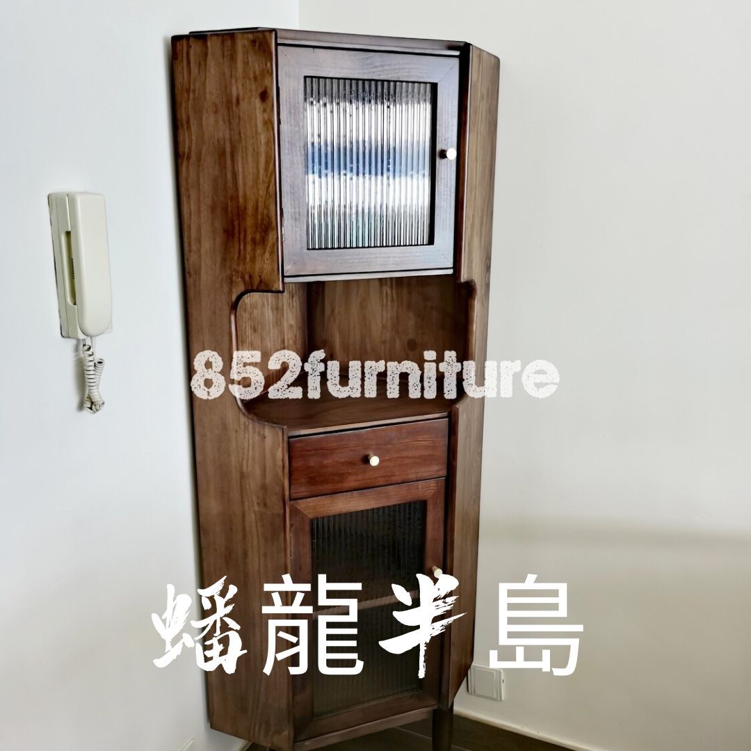 (包送貨安裝 | Delivery and Assembly Included) A026 日式轉角櫃 (corner cabinet)
