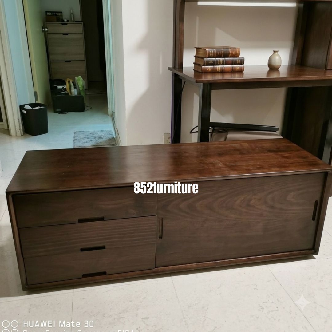 (包送貨安裝 | Delivery and Assembly Included)  A013 松木簡約電視櫃 (tv cabinet)