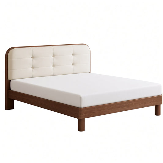 (包送貨安裝 | Delivery and Assembly Included) A631木制大床(Wooden bed frame)