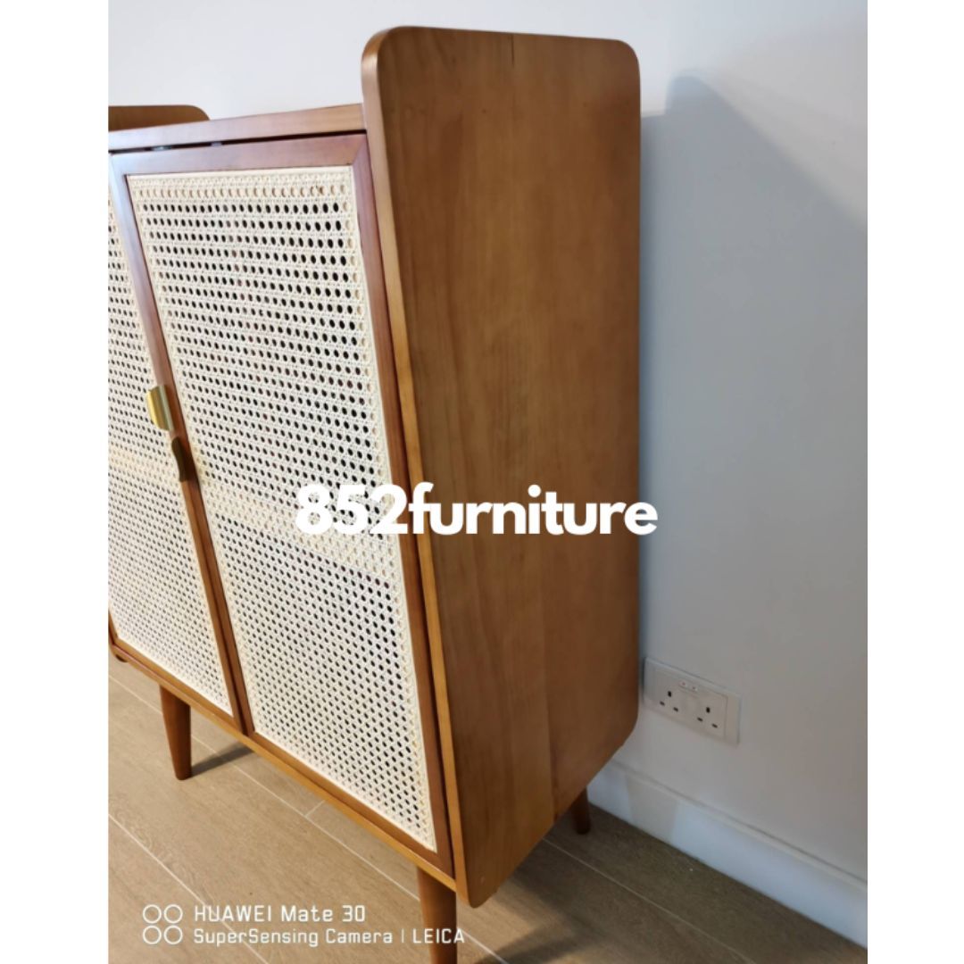 (包送貨安裝 | Delivery and Assembly Included) A033 日式藤織鞋櫃 (rattan shoe cabinet)