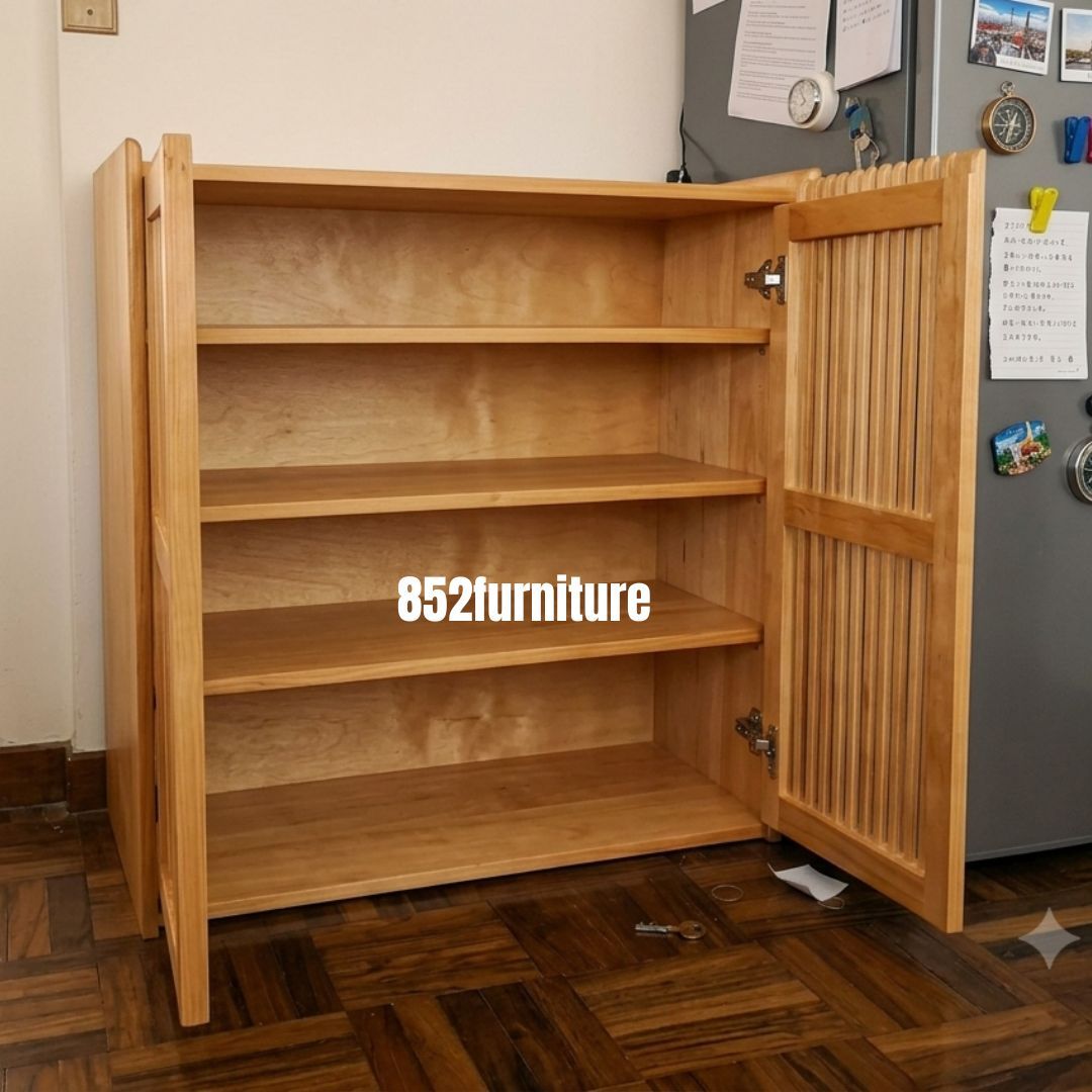 (包送貨安裝 | Delivery and Assembly Included)  A183日式條子鞋櫃 (Shoe Cabinet)