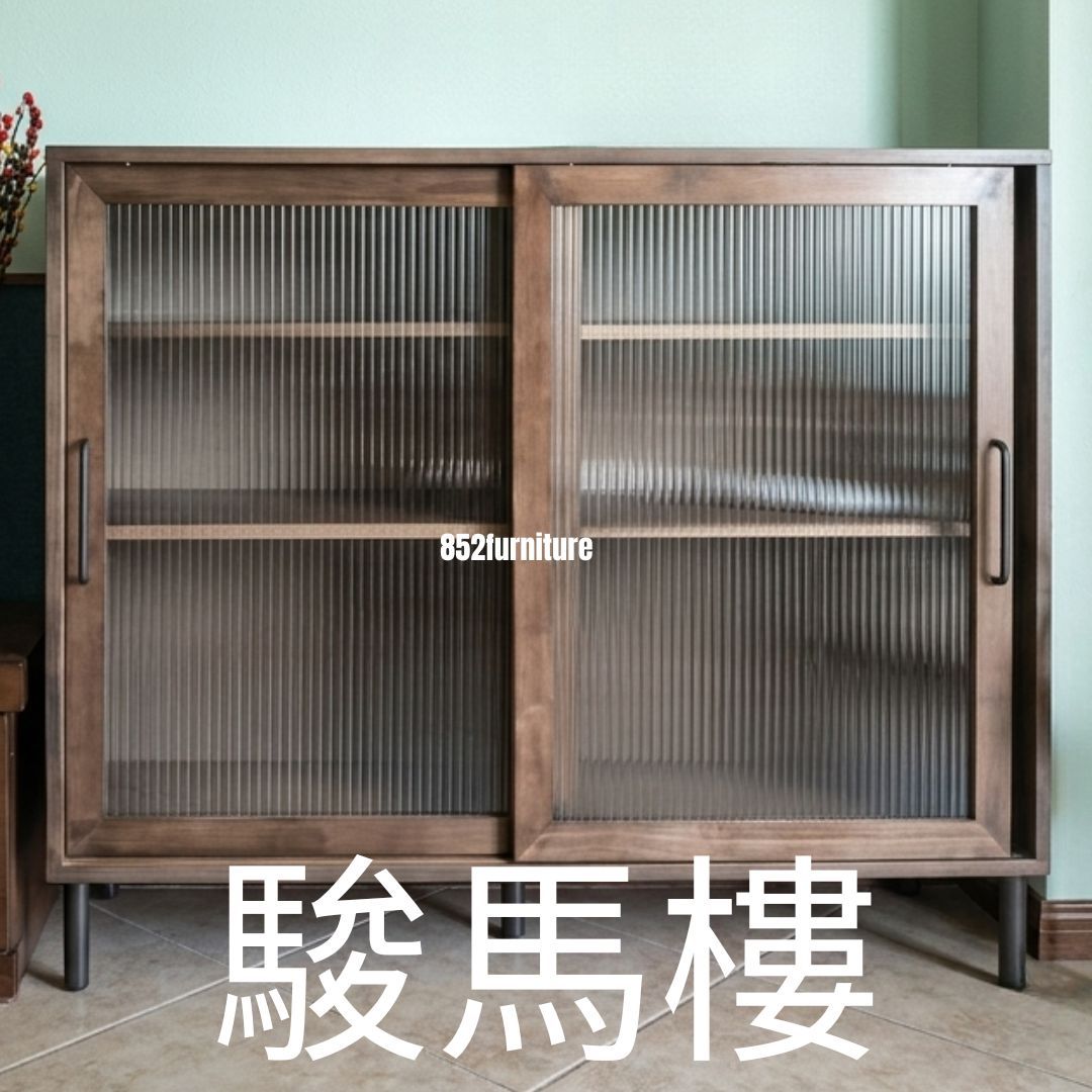 (包送貨安裝 | Delivery and Assembly Included)  A048實木餐邊櫃 (dining sideboard)