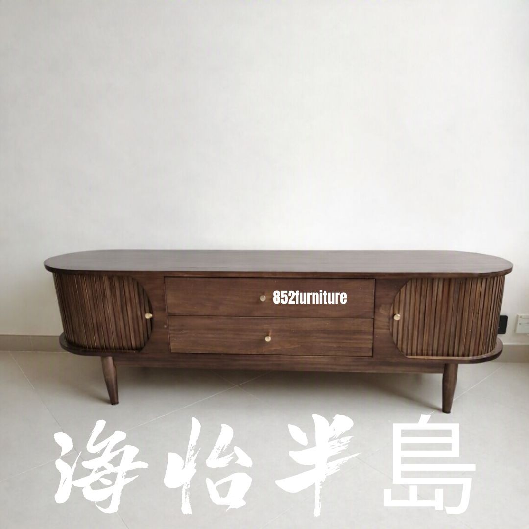 (包送貨安裝 | Delivery and Assembly Included) A081日系簡約原木電視櫃 (tv cabinet)