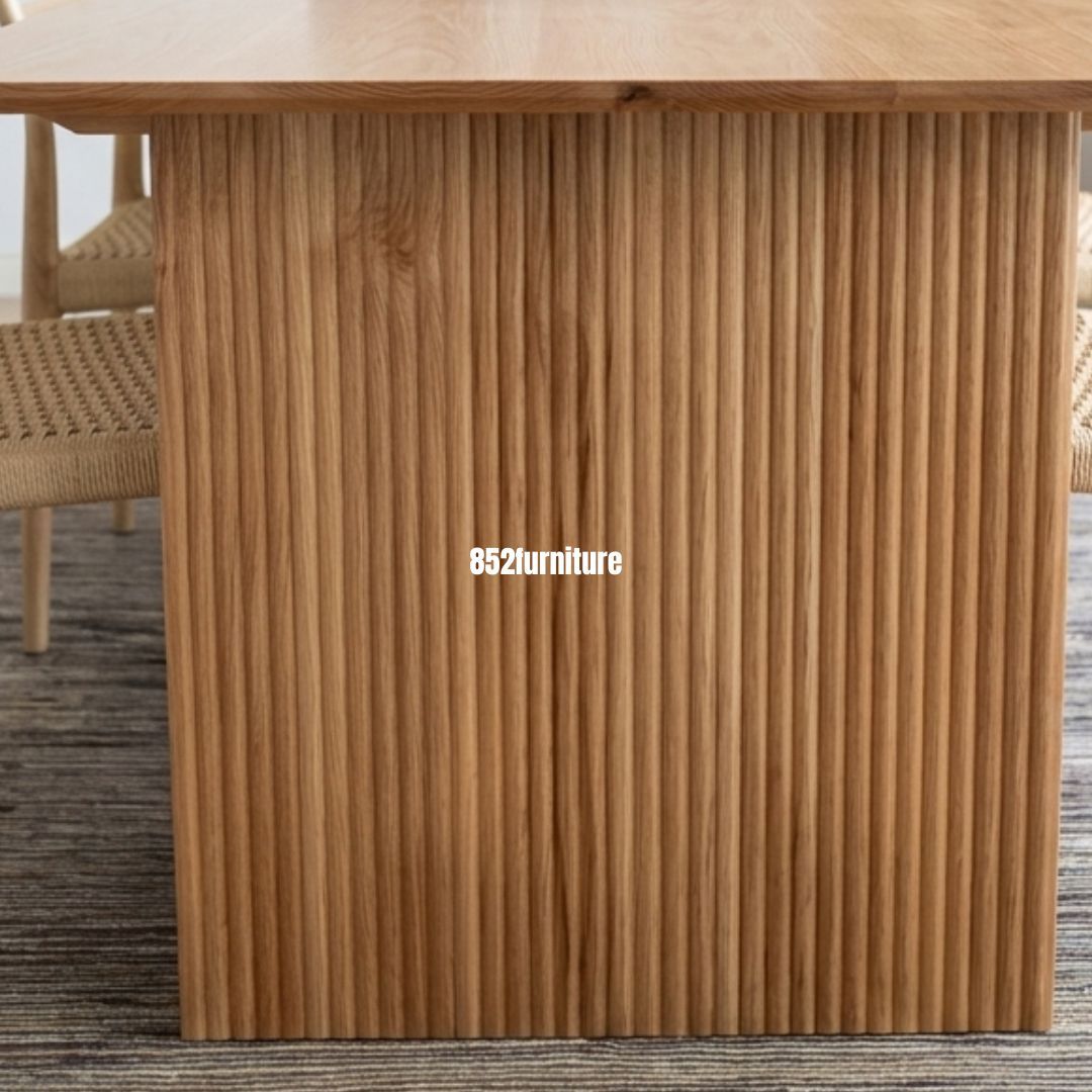 (包送貨安裝 | Delivery and Assembly Included) A079日式橡木餐桌(Oak dining table)