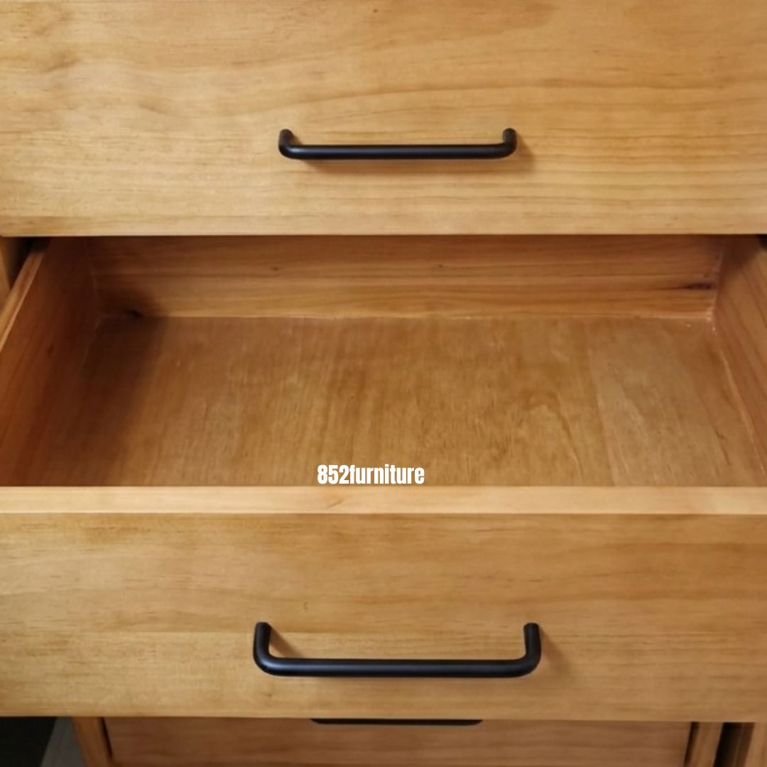 (包送貨安裝 | Delivery and Assembly Included) A037 日式實木五斗櫃 (chest of drawers)