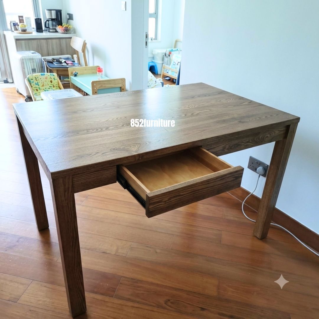 (包送貨安裝 | Delivery and Assembly Included) A069 白橡木日式餐桌 (dining table)