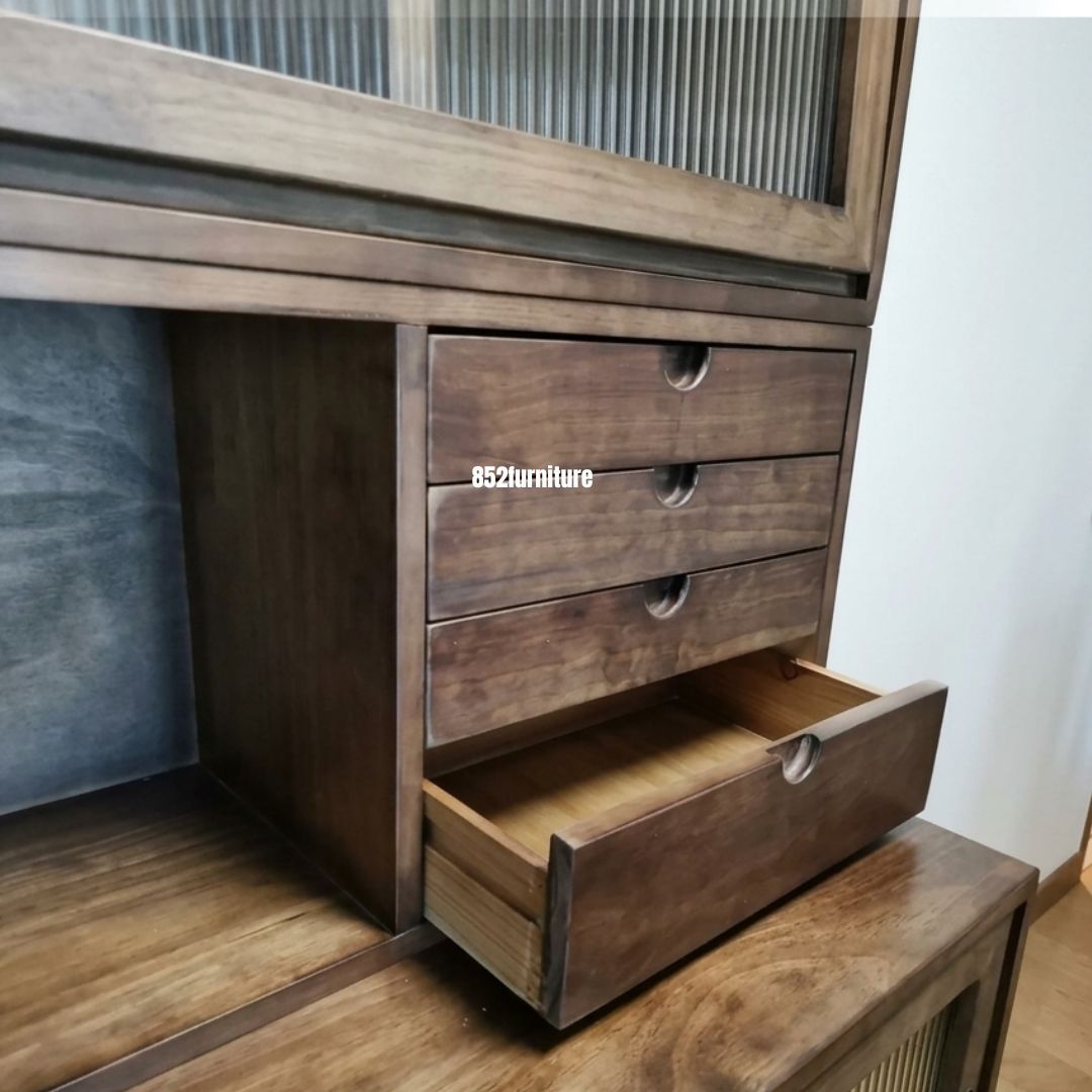 (包送貨安裝 | Delivery and Assembly Included)  A136 日式長虹玻璃餐邊櫃 (dining sideboard)