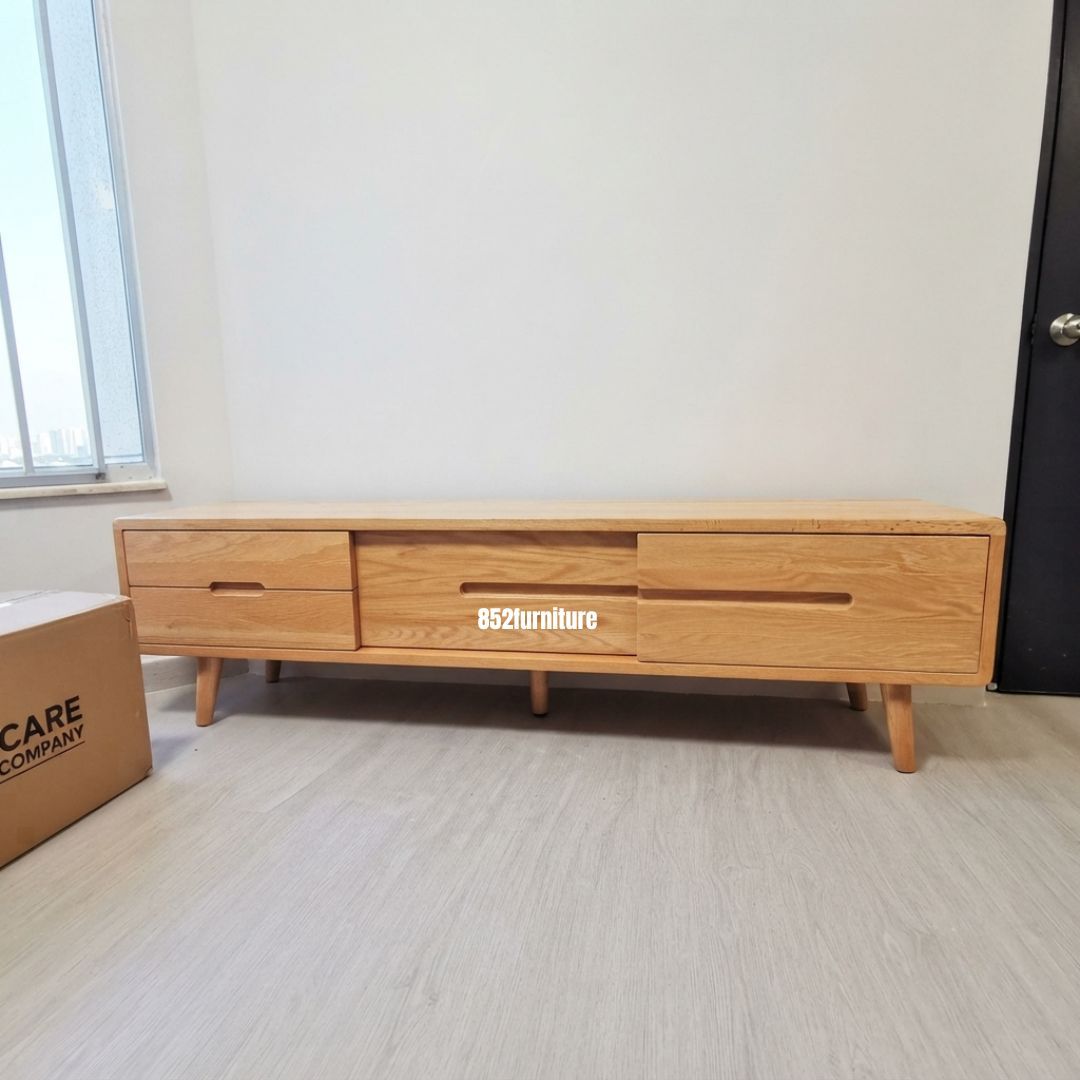 (包送貨安裝 | Delivery and Assembly Included) A164橡木電視櫃 (tv cabinet)