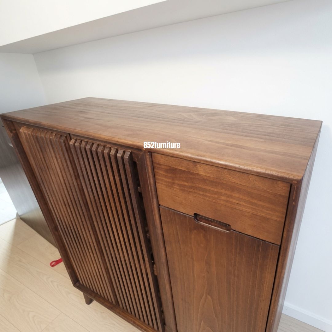 (包送貨安裝 | Delivery and Assembly Included)   A165日式條子鞋櫃(Striped shoe cabinet)