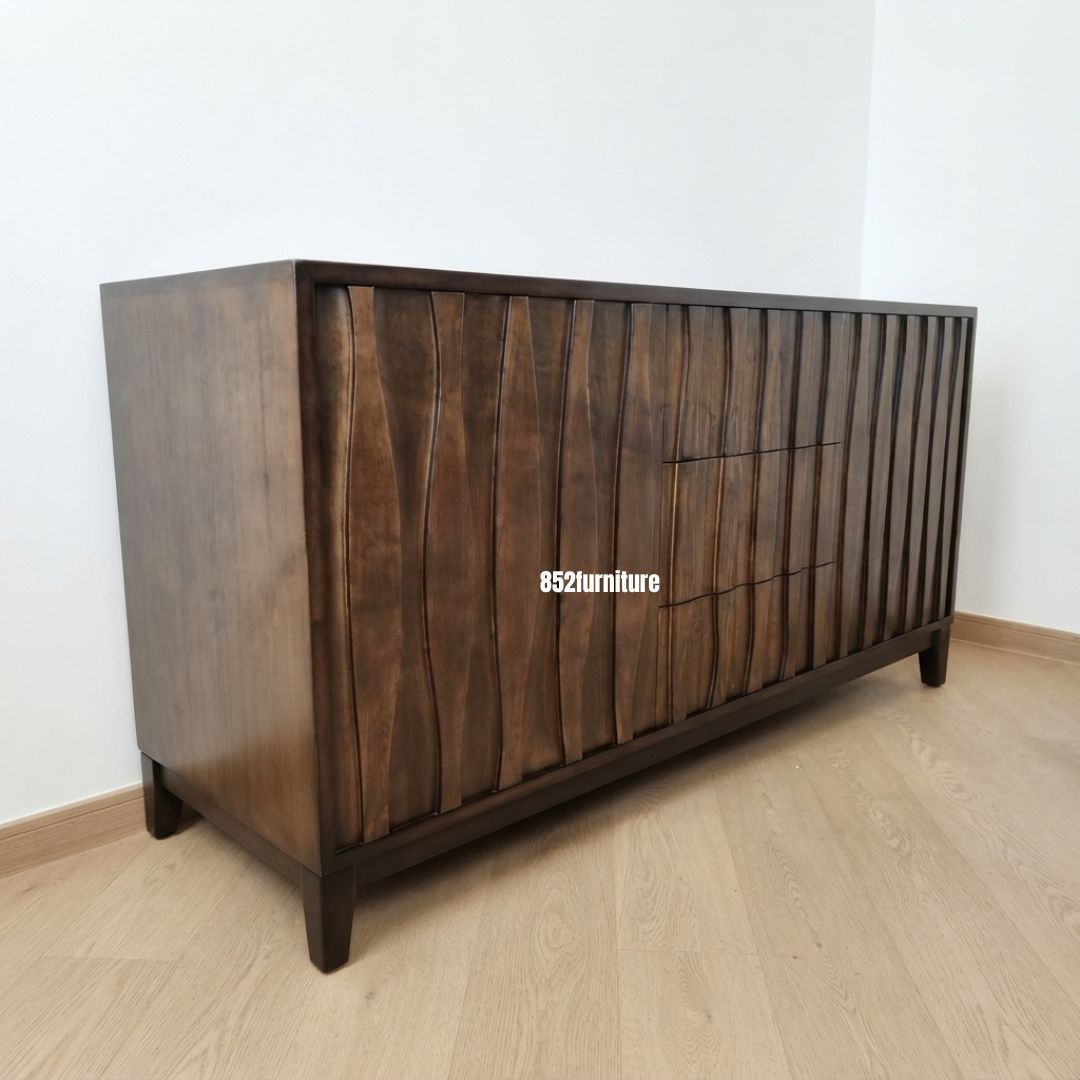 (包送貨安裝 | Delivery and Assembly Included)  A249北歐餐邊櫃 (Wooden Sideboard)