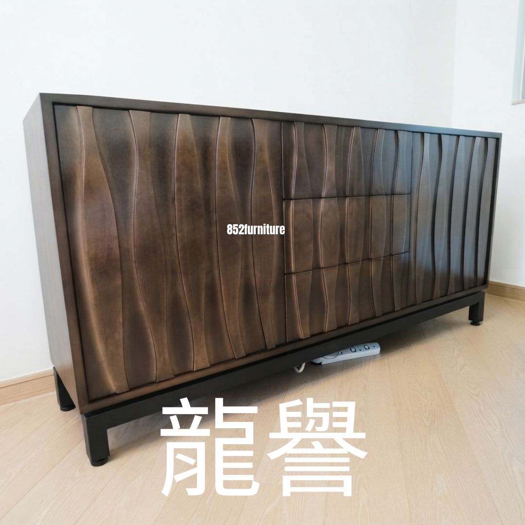(包送貨安裝 | Delivery and Assembly Included)  A249北歐餐邊櫃 (Wooden Sideboard)