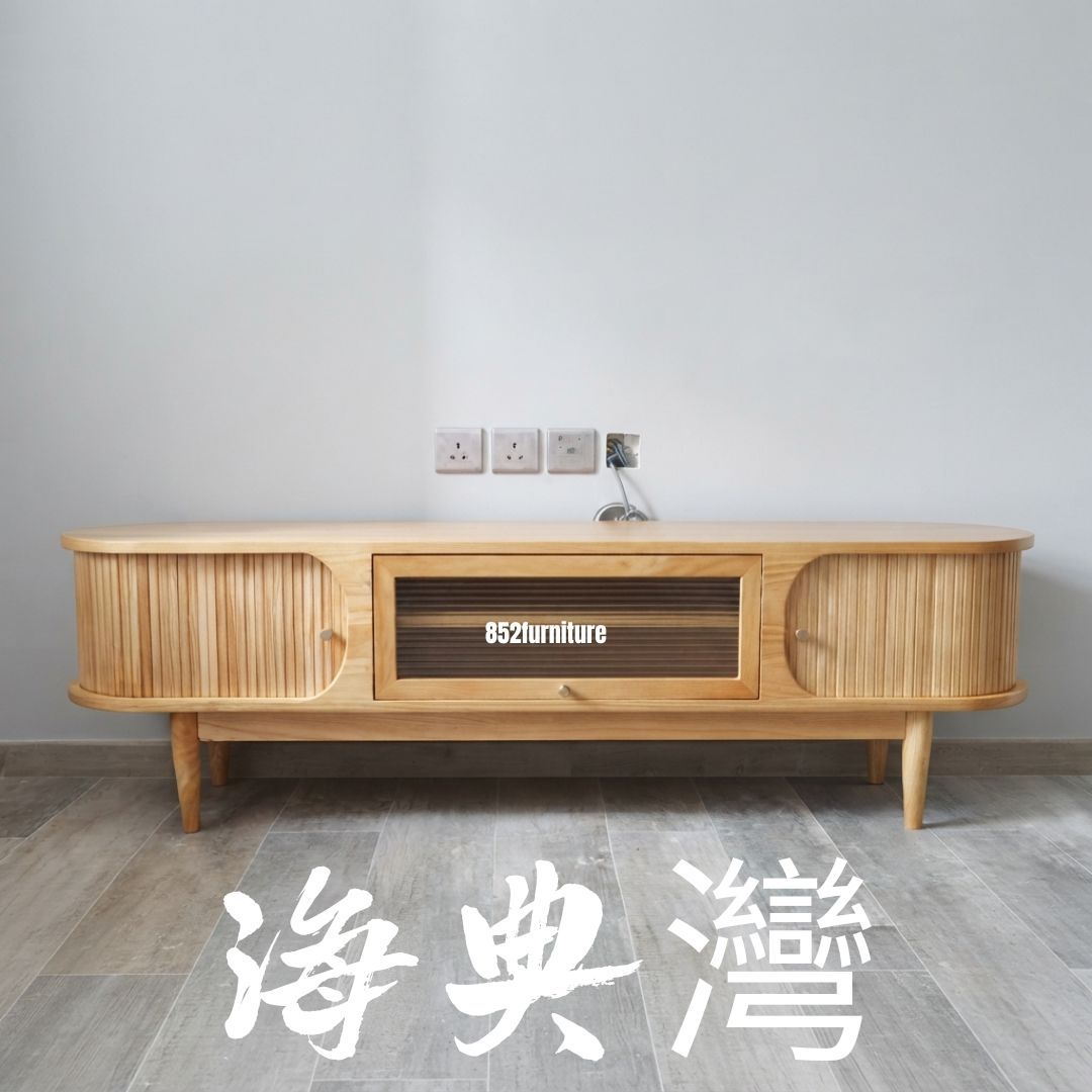 (包送貨安裝 | Delivery and Assembly Included) A240 日系簡約原木電視櫃 (Tv cabinet)