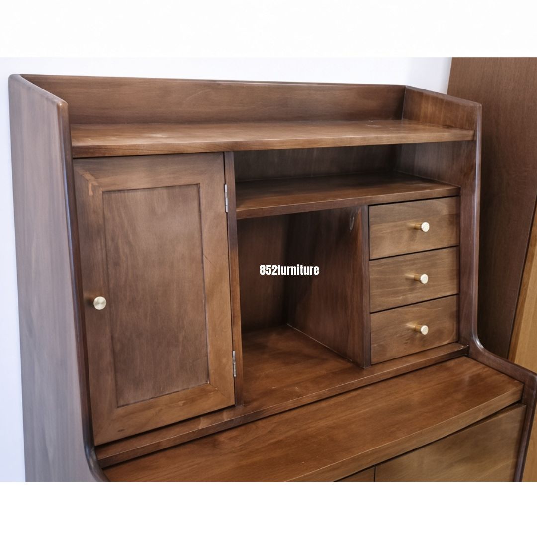 (包送貨安裝 | Delivery and Assembly Included) A229 日式實木梳妝台 (Japanese style dressing table)