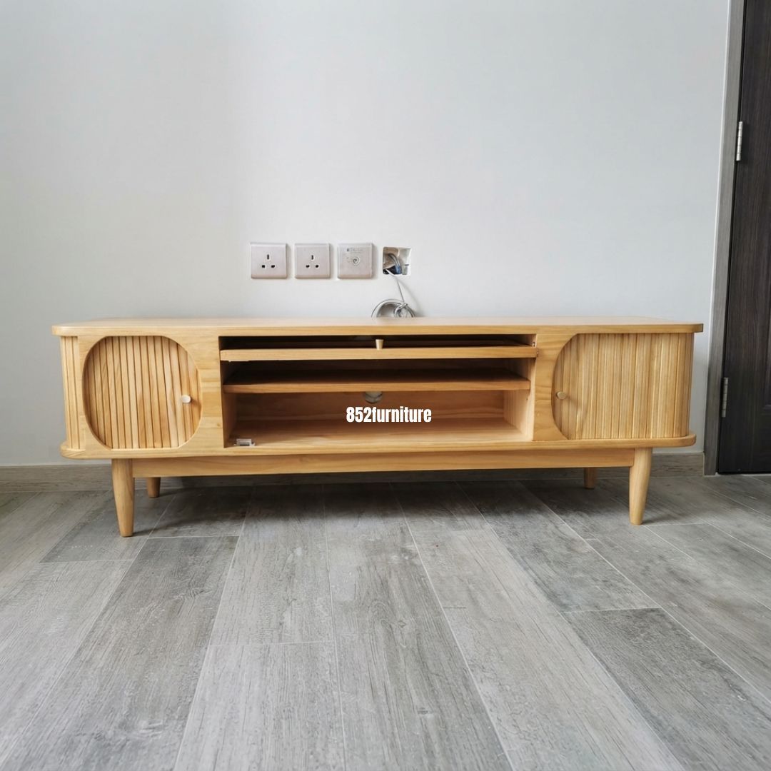 (包送貨安裝 | Delivery and Assembly Included) A240 日系簡約原木電視櫃 (Tv cabinet)