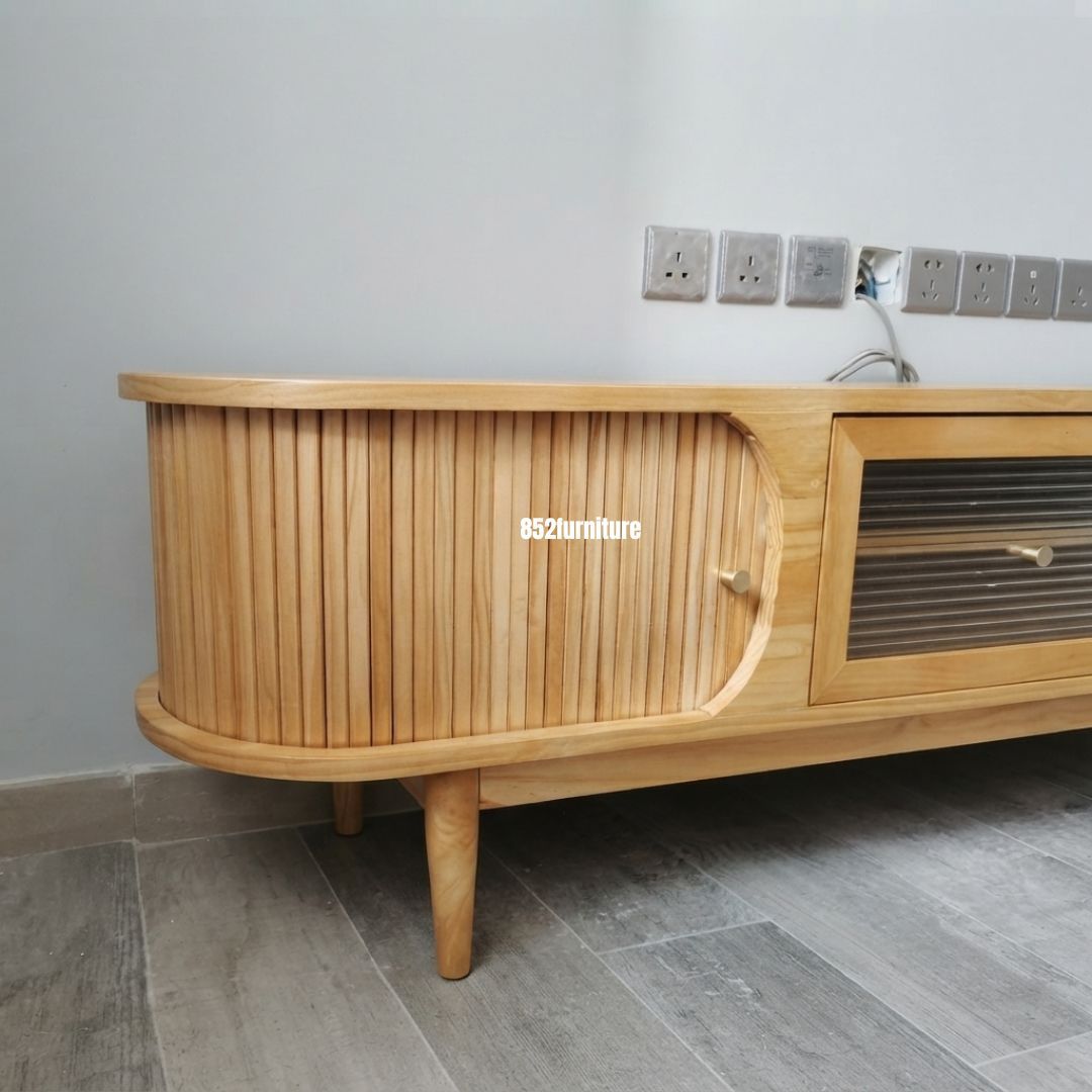 (包送貨安裝 | Delivery and Assembly Included) A240 日系簡約原木電視櫃 (Tv cabinet)