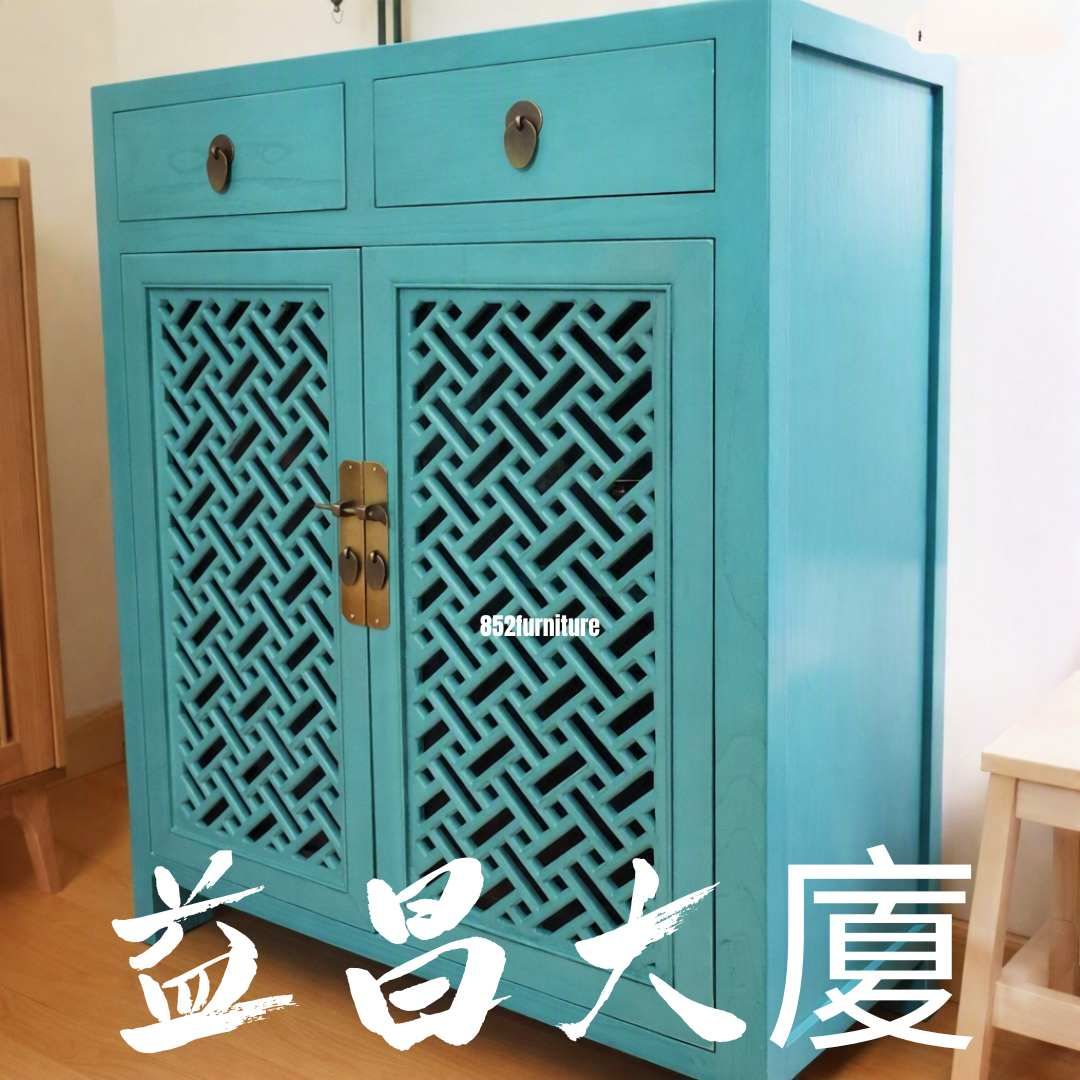 (包送貨安裝 | Delivery and Assembly Included) A290中式鞋櫃(Chinese Style Shoe Cabinet)